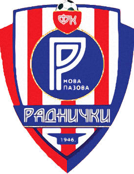 Escudo de FK RADNICKI NOVA PAZOVA (SERBIA)