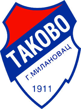 Escudo de FK TAKOVO (SERBIA)