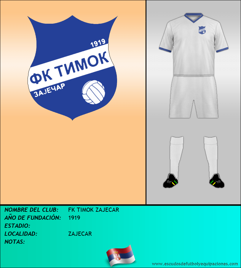 Escudo de FK TIMOK ZAJECAR