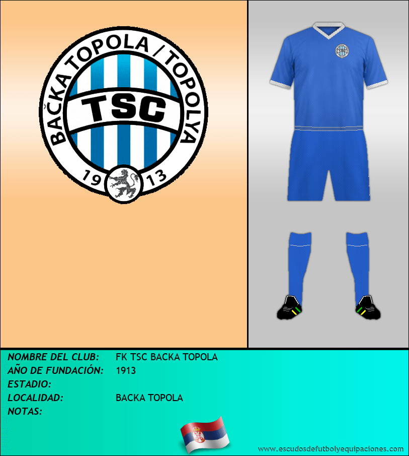 Escudo de FK TSC BACKA TOPOLA
