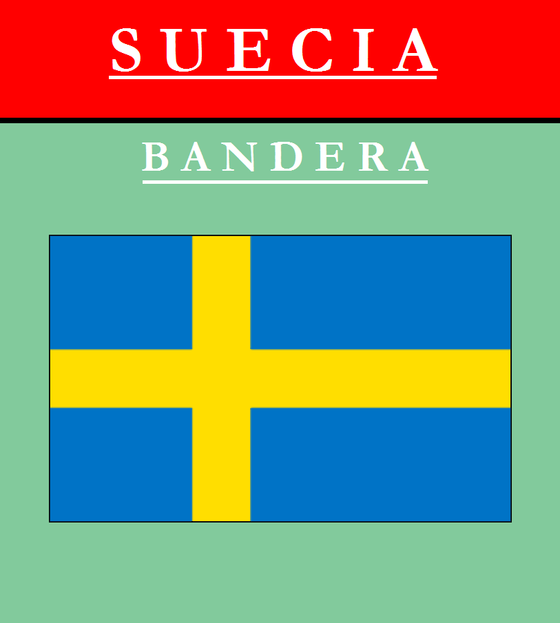 Escudo de BANDERA DE SUECIA