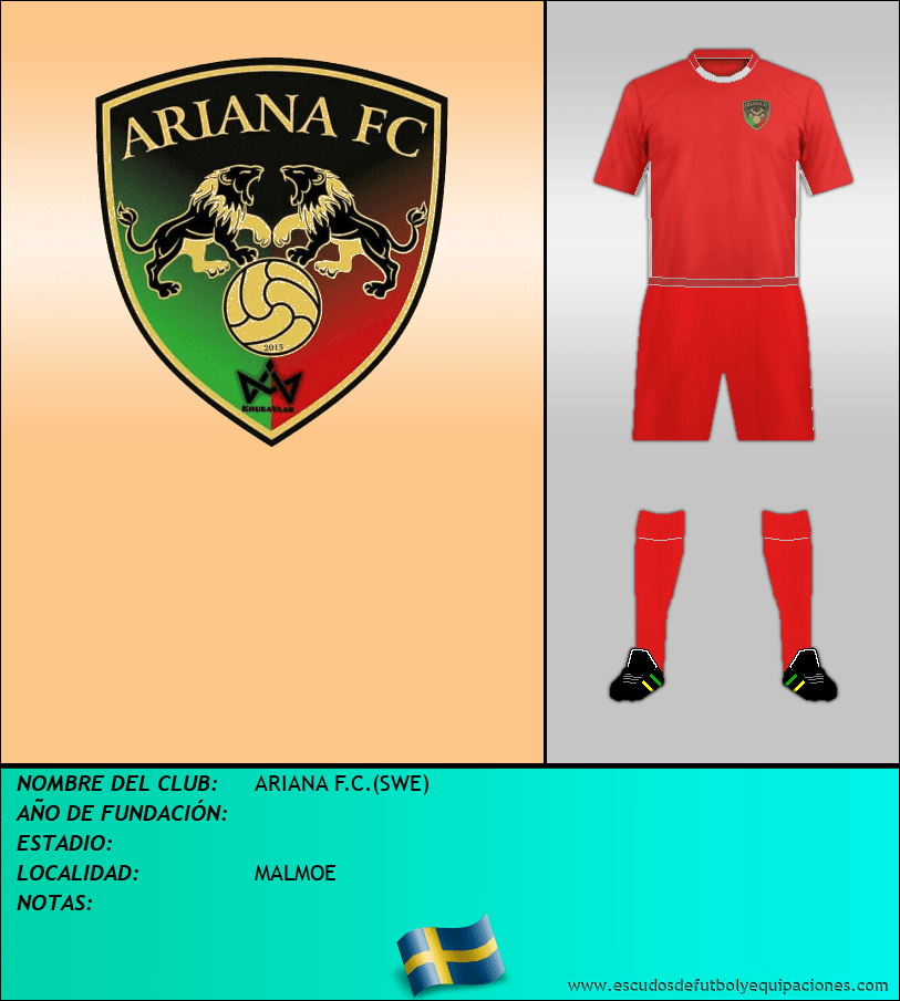 Escudo de ARIANA F.C.(SWE)