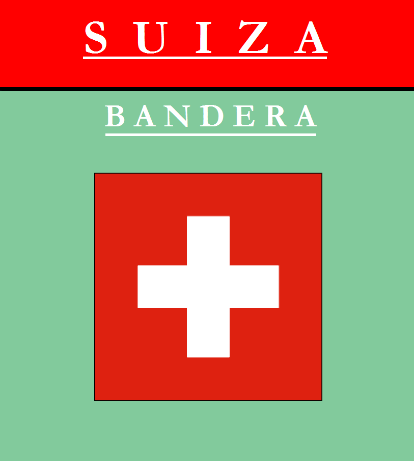 Escudo de BANDERA DE SUIZA