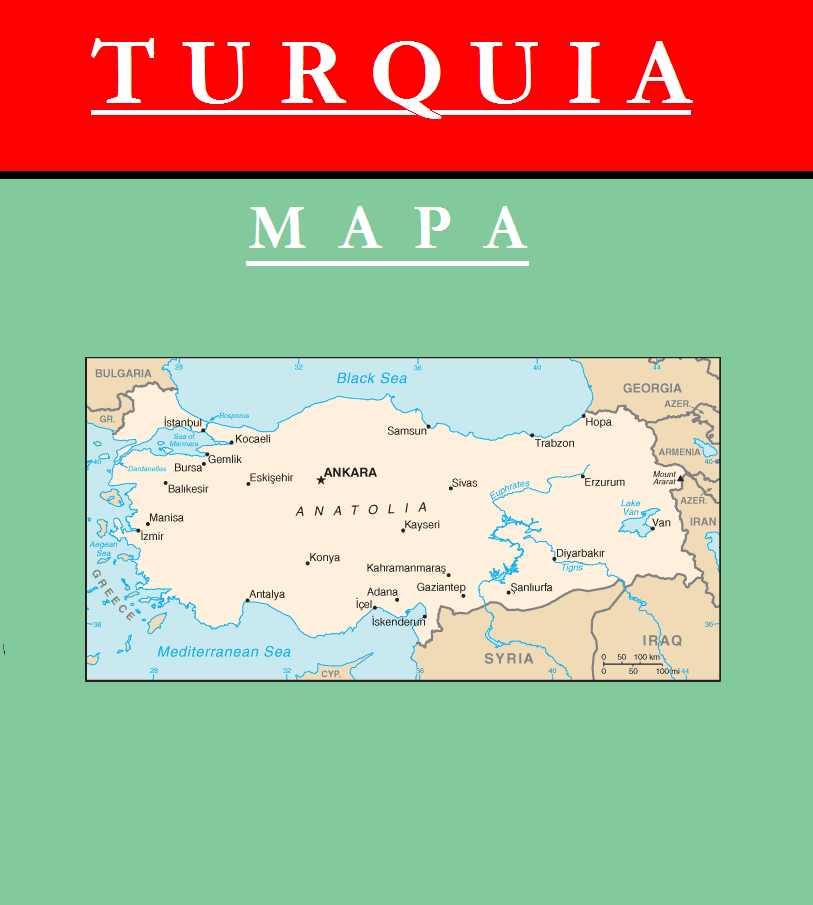 Escudo de MAPA DE TURQUÍA