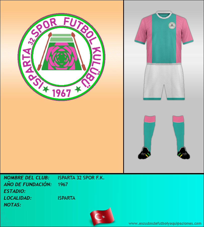 Escudo de ISPARTA 32 SPOR F.K.