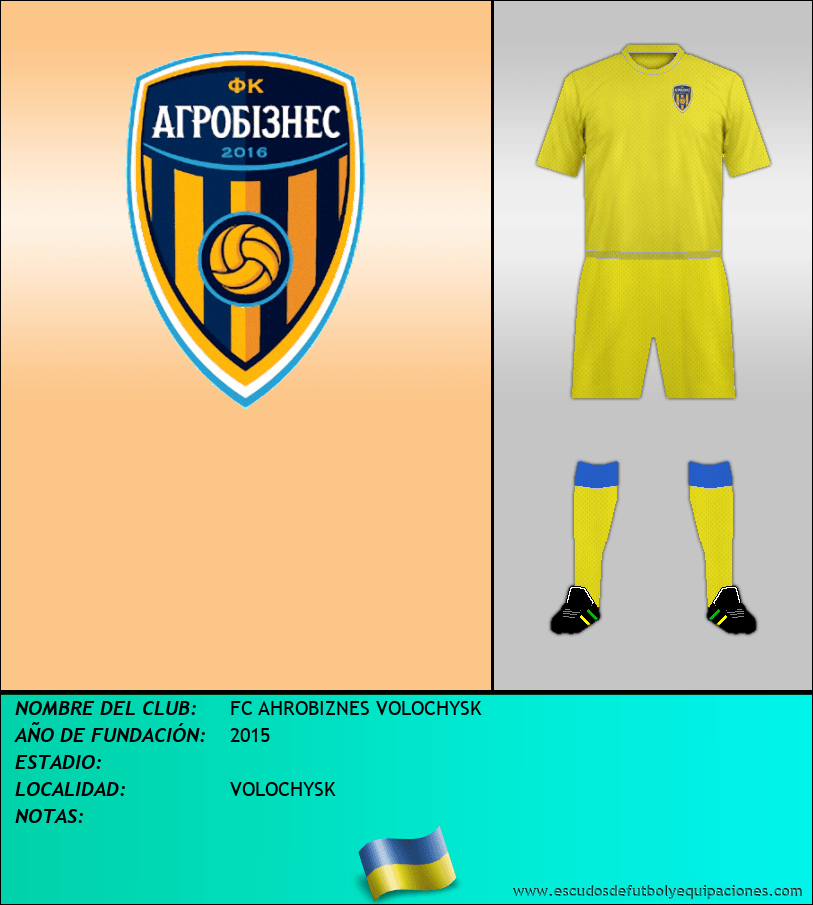Escudo de FC AHROBIZNES VOLOCHYSK