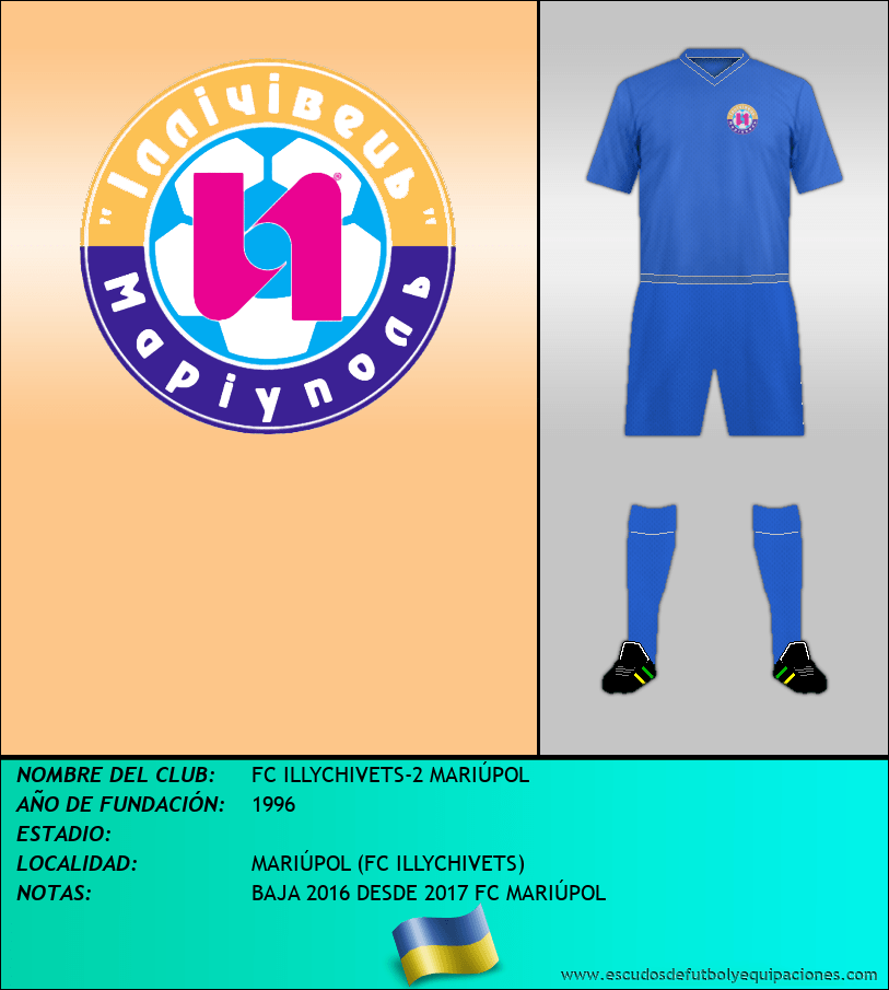 Escudo de FC ILLYCHIVETS-2 MARIÚPOL