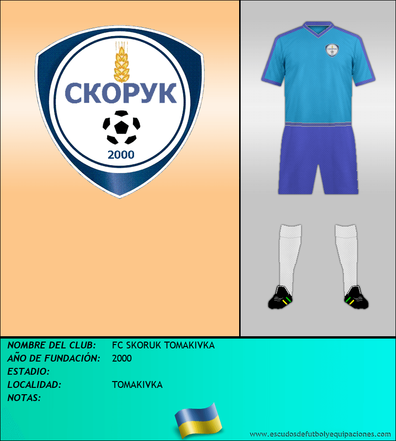 Escudo de FC SKORUK TOMAKIVKA