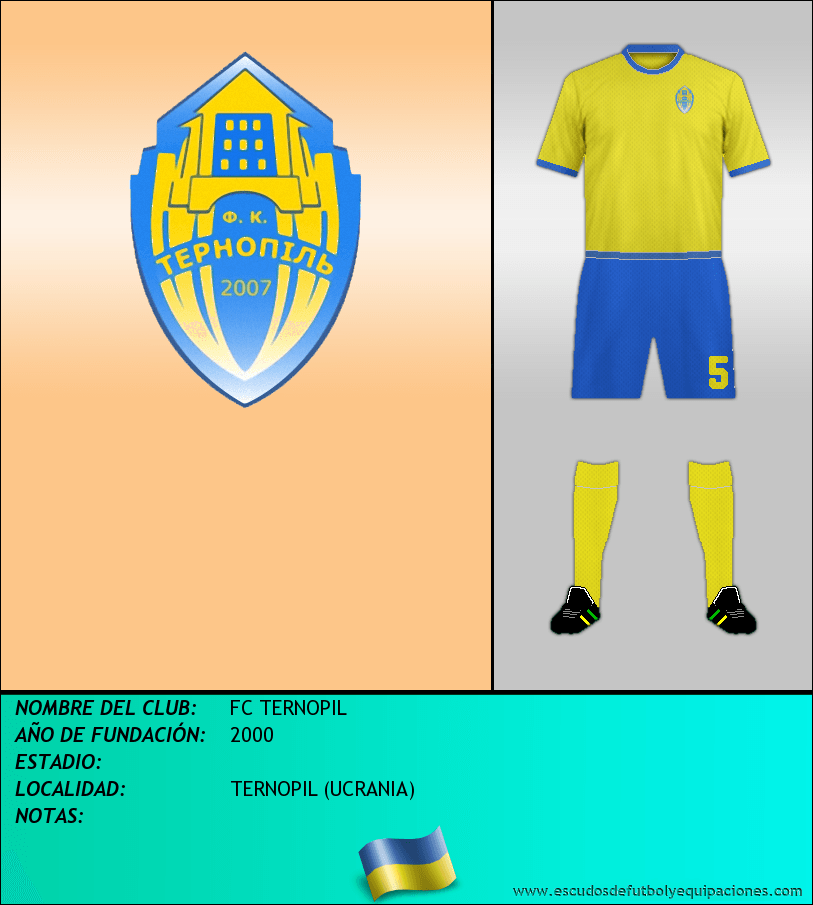 Escudo de FC TERNOPIL