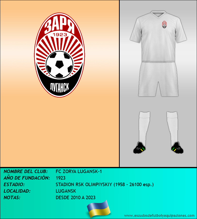Escudo de FC ZORYA LUGANSK-1